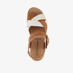 Hush Puppies Leren dames sandalen bruin Hot