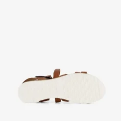 Harper Leren dames sandalen cognac Outlet