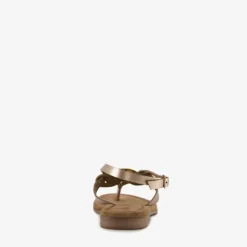 Harper Leren dames sandalen goud Outlet