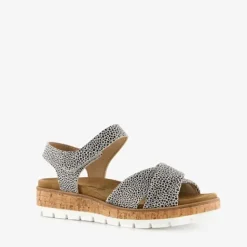 Hush Puppies Leren dames sandalen met print New