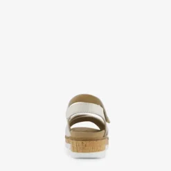 Hush Puppies Leren dames sandalen wit Clearance