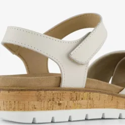 Hush Puppies Leren dames sandalen wit Clearance