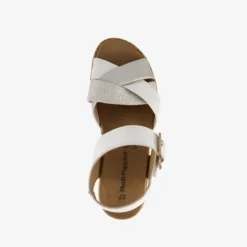 Hush Puppies Leren dames sandalen wit Best