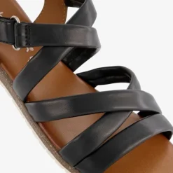 Harper Leren dames sandalen zwart New