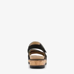 Hush Puppies Leren dames sandalen zwart Outlet