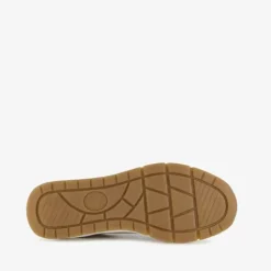 Hush Puppies Leren dames sneakers khaki