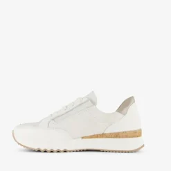 Hush Puppies Leren dames sneakers wit Sale