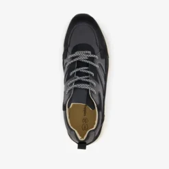 Hush Puppies Leren dames sneakers zwart Clearance