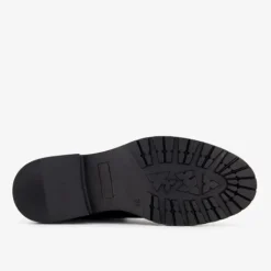 Harper Leren dames veterboots zwart Online