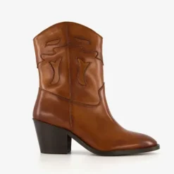 Harper Leren dames western laarsjes cognac Clearance