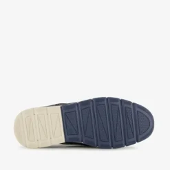 Hush Puppies Leren heren instappers blauw Online