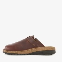 Hush Puppies Leren heren pantoffels bruin Hot