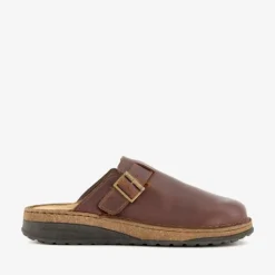 Hush Puppies Leren heren pantoffels bruin Hot