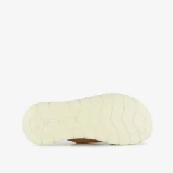 Bugatti Leren heren slippers cognac bruin