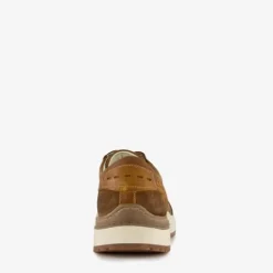 Hush Puppies Leren heren sneakers cognac Sale