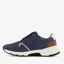 Hush Puppies Leren heren sneakers met rits New