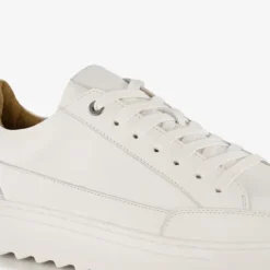 Van Beers Leren heren sneakers wit Sale