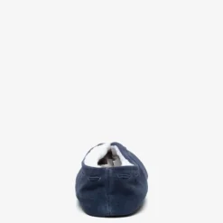 Thu!s Leren heren Spaanse sloffen blauw