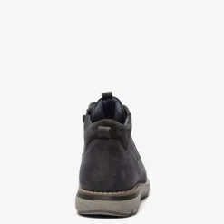 Hush Puppies Leren heren veterschoenen blauw Online