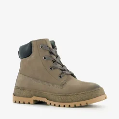 TwoDay Leren jongens boots taupe New