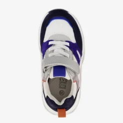 TwoDay Leren jongens sneakers blauw wit Online