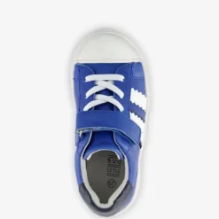 TwoDay Leren jongens sneakers blauw wit Clearance