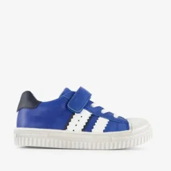 TwoDay Leren jongens sneakers blauw wit Clearance