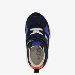 TwoDay Leren jongens sneakers blauw oranje Discount