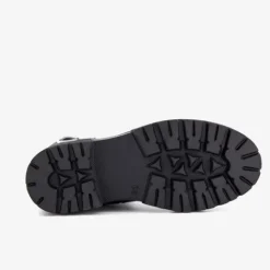 Groot Leren meisjes biker boots Discount