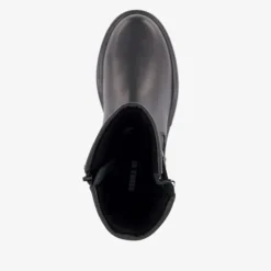 Groot Leren meisjes biker boots Discount