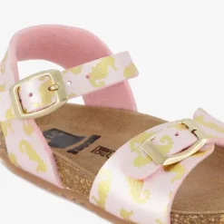 Groot Leren meisjes bio sandalen zeepaardjes Best