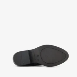 Groot Leren meisjes cowboylaarsjes zwart New