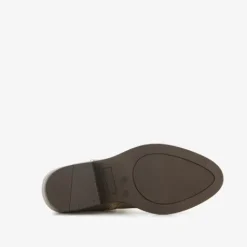 Groot Leren meisjes cowboylaarsjes goud Discount