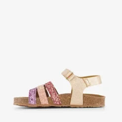 Groot Leren meisjes sandalen lichtroze Discount