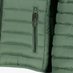Kjelvik Licht gewatteerde heren outdoor jas groen
