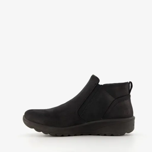 Skechers Lovely Vibe dames enkellaarsjes zwart Outlet