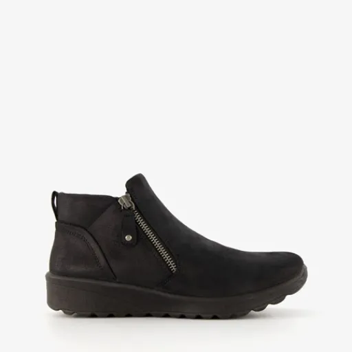 Skechers Lovely Vibe dames enkellaarsjes zwart Outlet