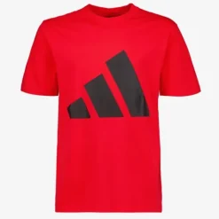 Adidas M BL SJ heren T-shirt rood zwart