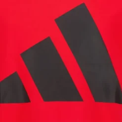 Adidas M BL SJ heren T-shirt rood zwart