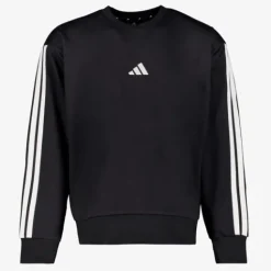 Adidas M 3S FL heren sweater zwart Clearance