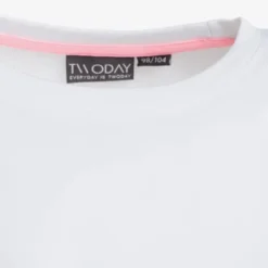 TwoDay Meisjes basic T-shirt wit