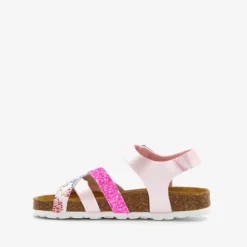 Hush Puppies Meisjes bio sandalen roze glitters Discount