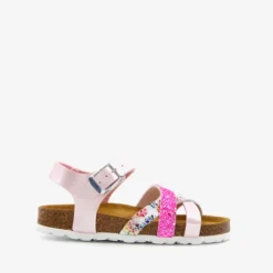 Hush Puppies Meisjes bio sandalen roze glitters Discount