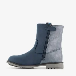 Blue Box Meisjes boots met glitters blauw grijs