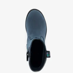 Blue Box Meisjes boots met glitters blauw grijs