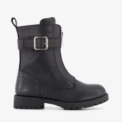 Blue Box Meisjes boots met ritsen zwart Best