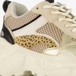 Blue Box Meisjes dad sneakers beige metallic Best