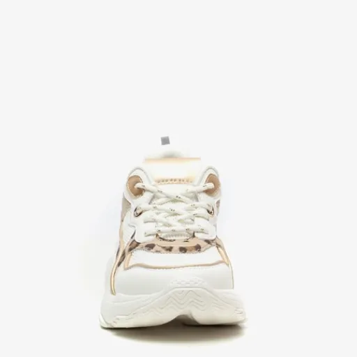 Blue Box Meisjes dad sneakers met tijgerprint New