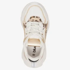 Blue Box Meisjes dad sneakers met tijgerprint New