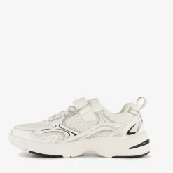 Blue Box Meisjes dad sneakers wit zilver